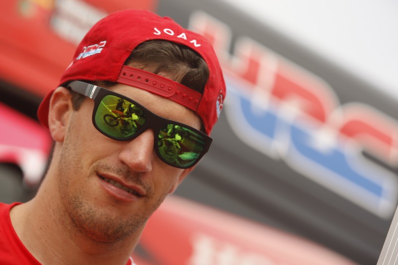 Joan Barreda and the Team HRC will defend the leadership in Sardinia