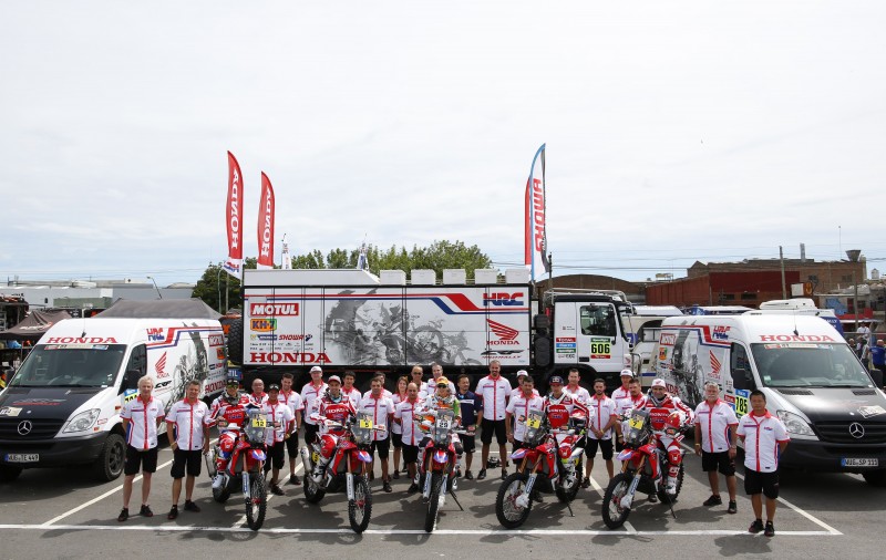 Team HRC Dakar 2015