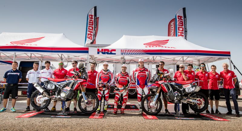 Solid start for Team HRC in Morocco