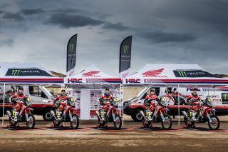 The Monster Energy Honda Team set for Rally Dakar 2017