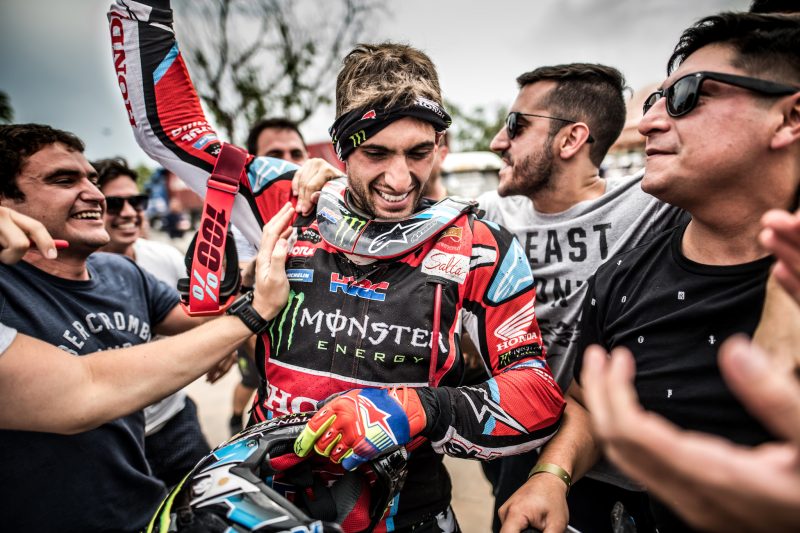 Monster Energy Honda Team achieves second place in the Rally Dakar with Kevin Benavides