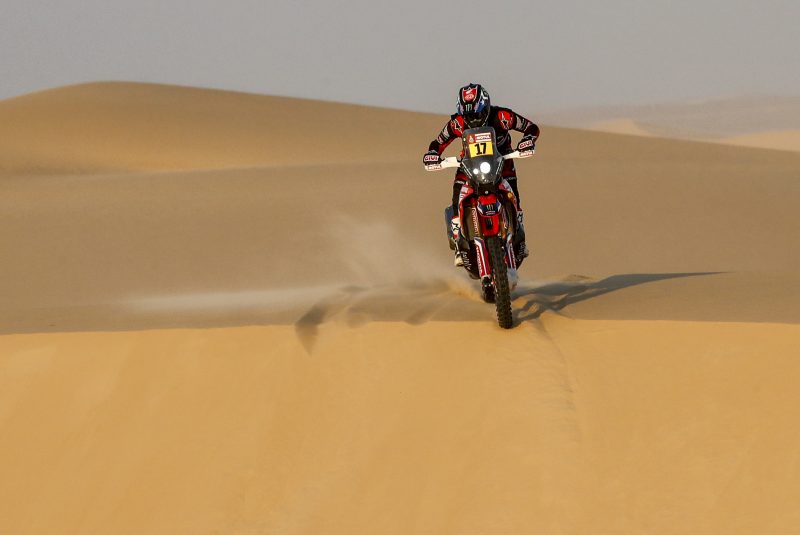 Ricky Brabec leads the Dakar with one stage to go