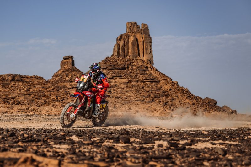 Second victory for Nacho Cornejo. Monster Energy Honda Team well-positioned to contest the final Dakar stages