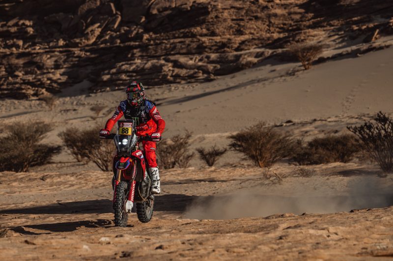 Pablo Quintanilla, second in the 2022 Dakar ahead of the grand finale