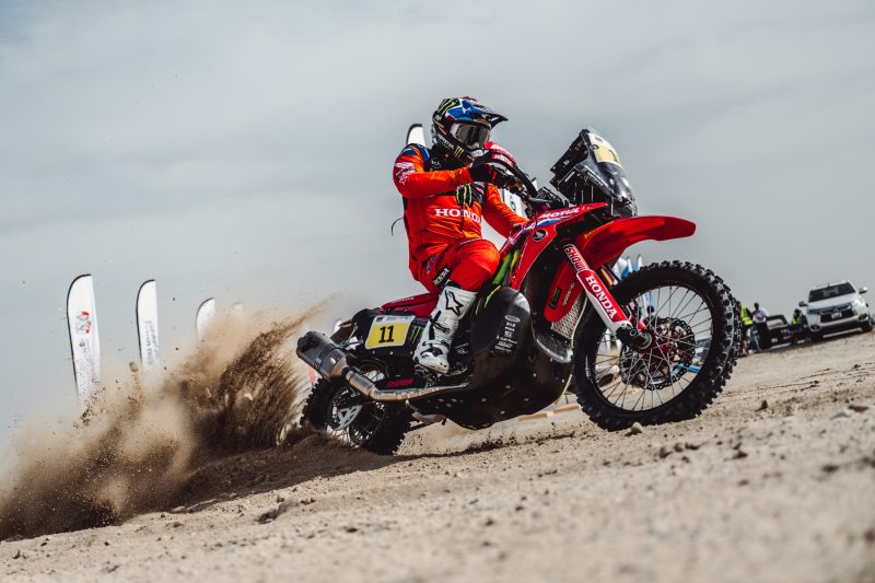 Abu Dhabi Desert Challenge kicks off with a tactical prologue for Monster Energy Honda Team
